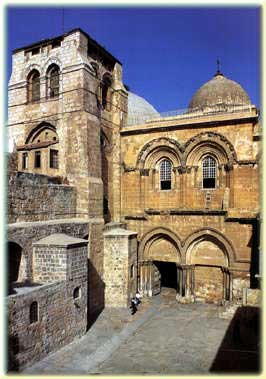 Christian heritage; The church of the Holy Sepulcher in Jerusalem
