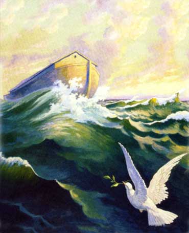State of no-return; 'the Lord shut (the door of the ark) behind him (Noah)' (Gen. 7:16b)