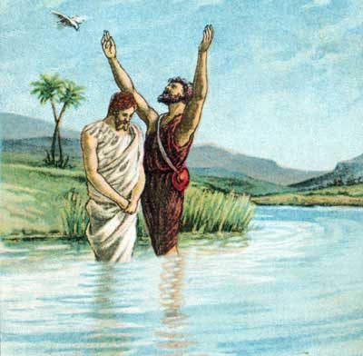 Jesus' baptism